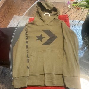Boys Converse Thermal Hooded shirt